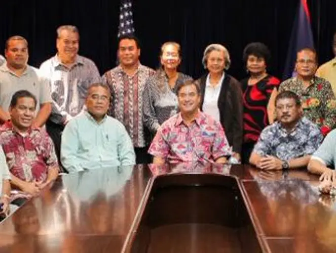 Camacho meets with FAS representatives