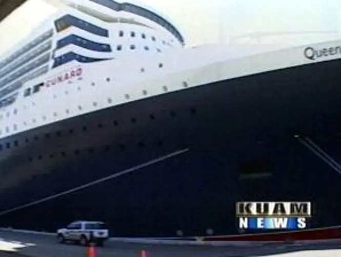 Queen Mary II is boost for island economy