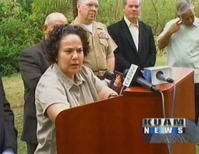 White House officials on island