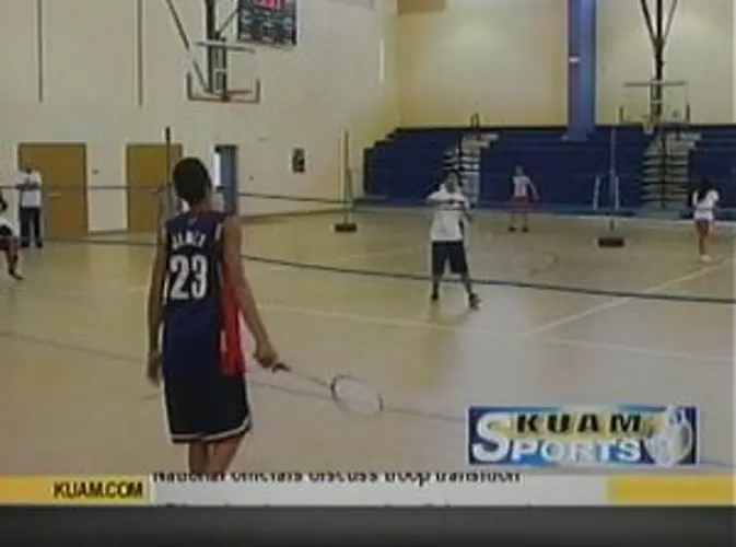 Guam working badminton back in PE classes