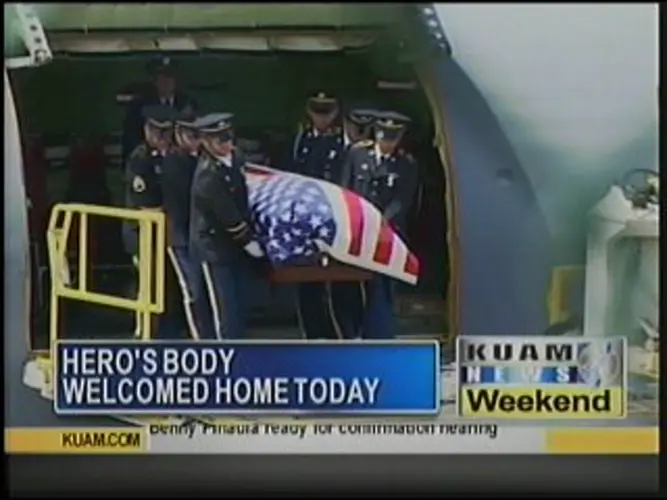 Body of Guam soldier Lukeala comes home