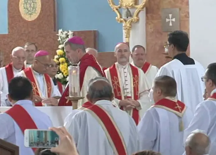 Archbishop Byrnes returning to Guam on Sunday