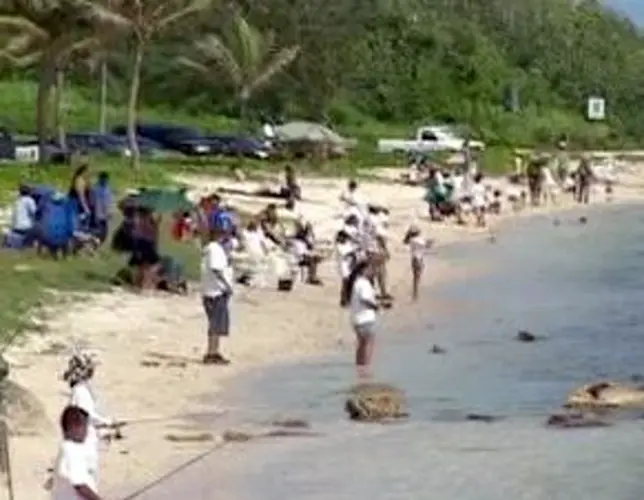 Second kids fishing derby in Asan