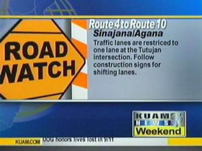 Hagatna/Sinajana roadwork winding down