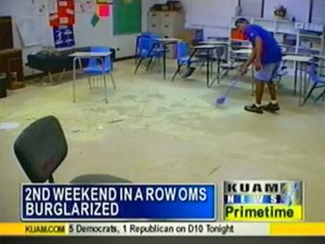 Agat school vandalized twice in two weekends