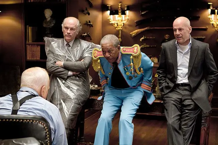 Willis, Malkovich and Freeman will have crowds seeing "RED"