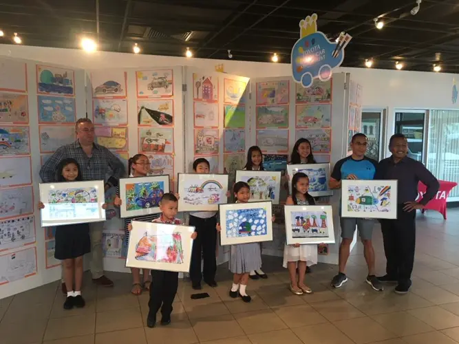 Island kids share car concepts for the future