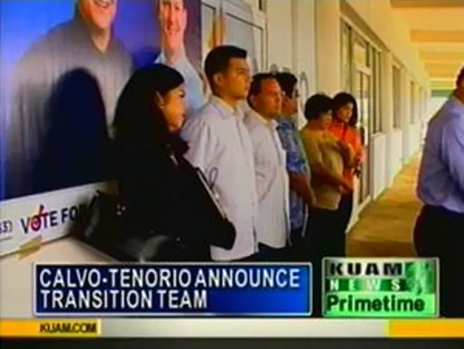 Calvo-Tenorio announce transition team