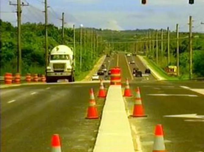 More road construction in Dededo