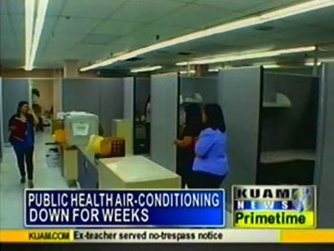 Public Health's A/C down for weeks