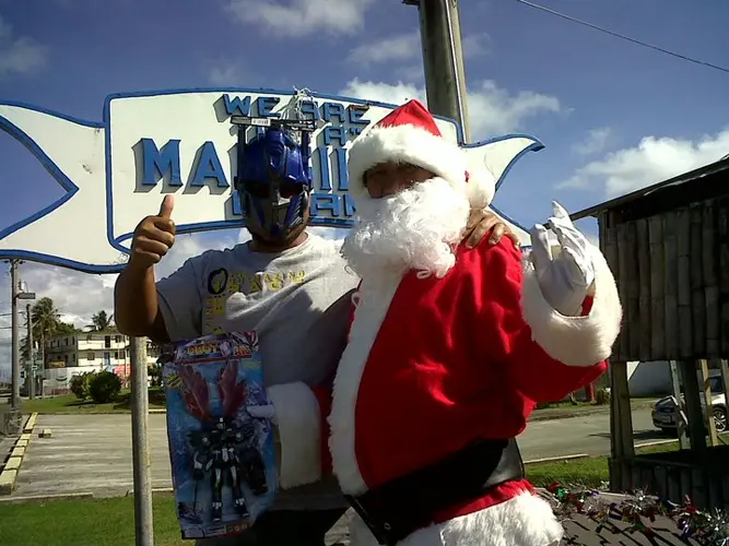 Mangilao’s holiday tradition: mayor-as-Santa