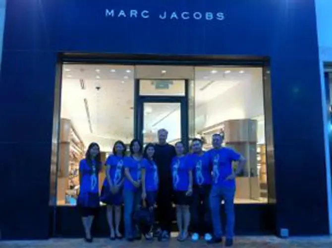 Marc Jacobs Intl. president visits boutiques
