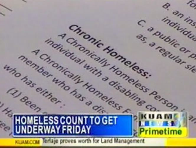 Guam Homeless Coalition conducting count