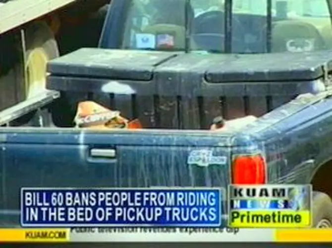 Taijeron: truck beds for cargo, not people