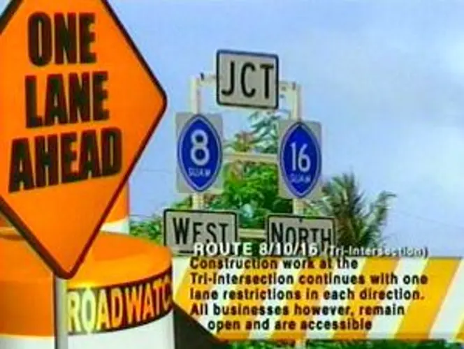 New road projects in Asan, Talofofo