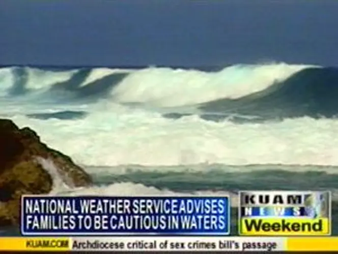Weather watchers say respect the seas