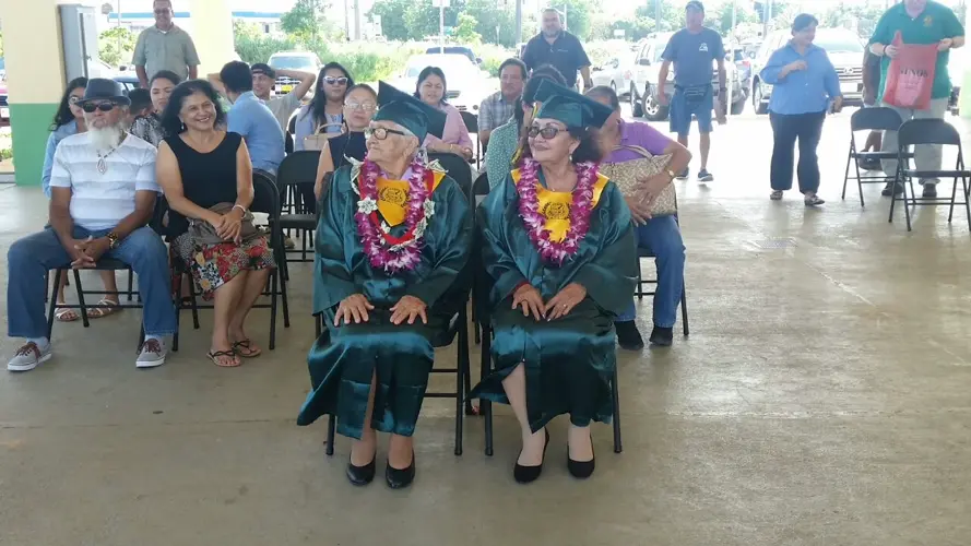 Pair of war survivors given honorary high school diplomas