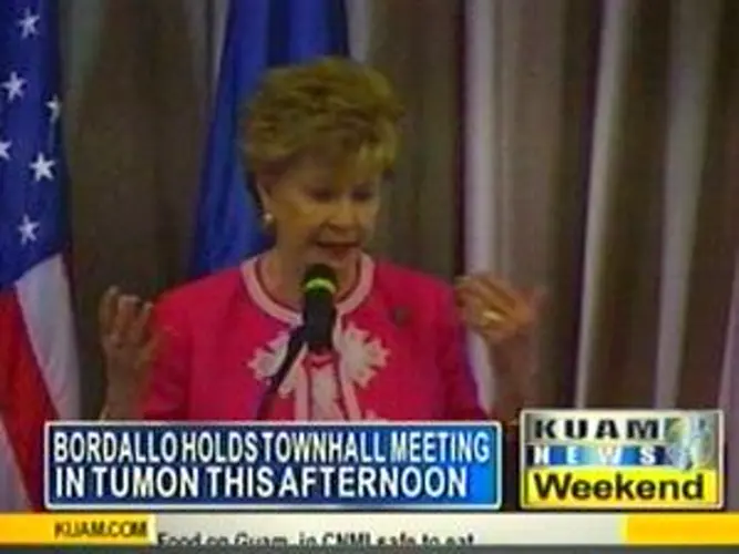 Bordallo holds town hall meeting