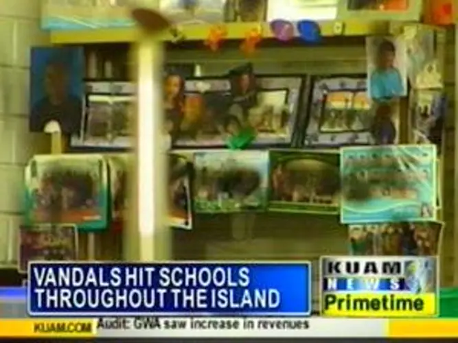 Vandals ransack Dededo school overnight