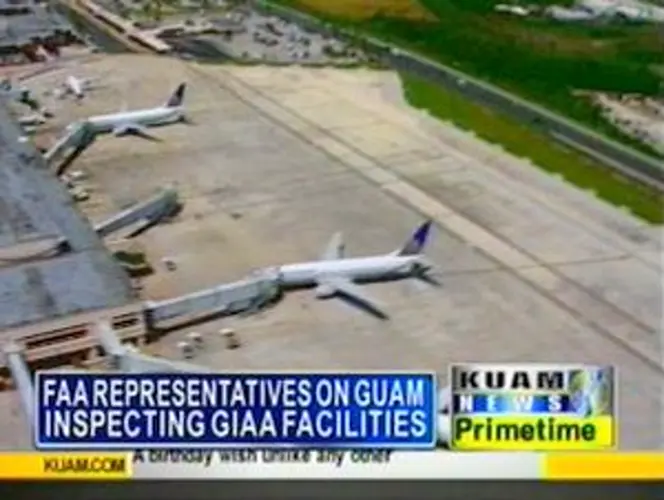 FAA reps inspecting Guam Int'l Airport