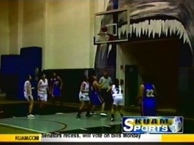 Sharks open hoops season, beat Eagles