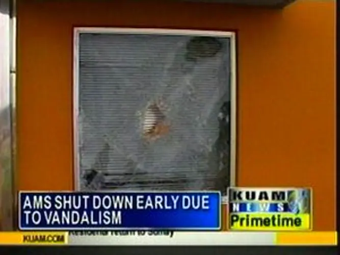 Astumbo Middle School vandalized