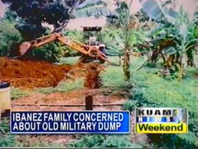 Former military dump in Toto