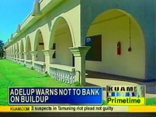 Adelup warns not to bank on buildup