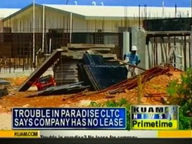 Trouble in paradise? No lease for company