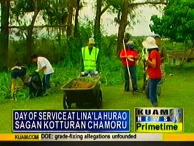 Day of service at Hurao Academy
