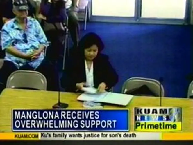 Overwhelming support for Benita Manglona