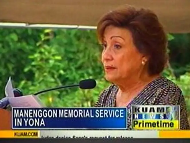 Manenggon memorial service in Yona