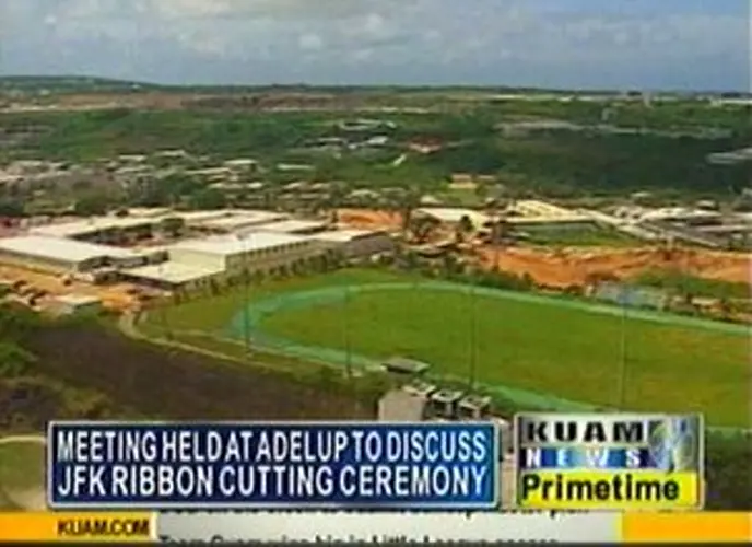 Adelup meeting discusses JFK ribbon-cutting