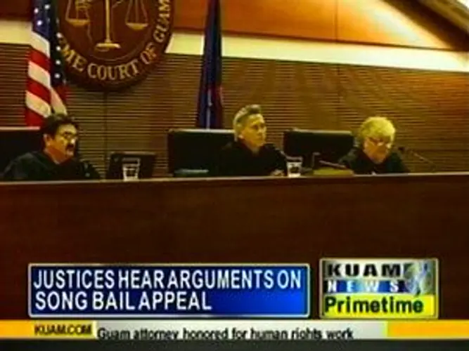 Justices consider Song's bail appeal