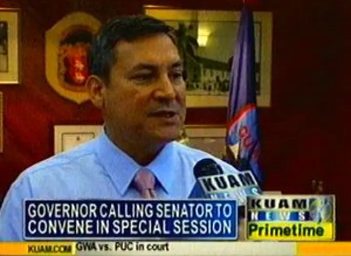 Governor follows through on promise