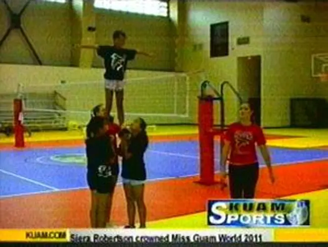 Clinic held for island cheerleaders
