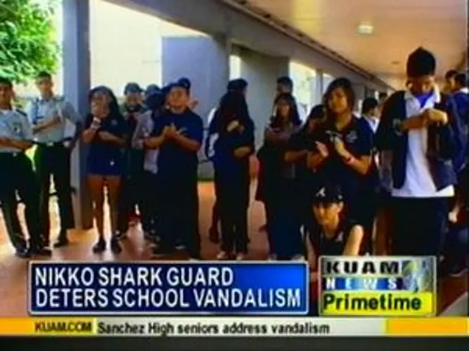 Sanchez High seniors address vandalism