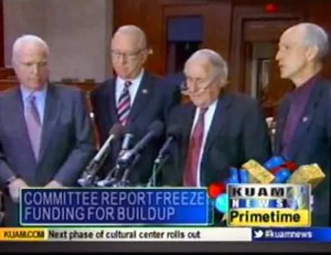 Committee report freezes buildup funding