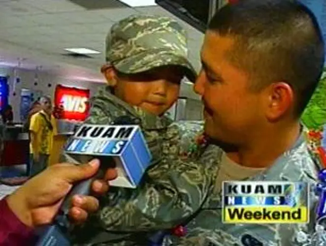 Guam airmen return from Iraq deployment