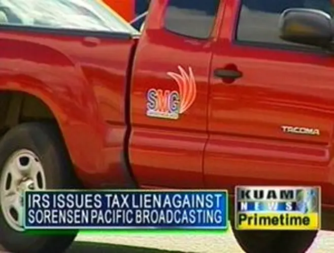 IRS issues tax lien against Sorensen Pacific Broadcasting