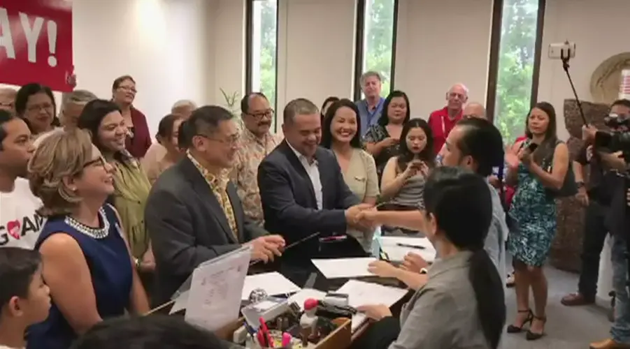Dennis Rodriguez files candidacy forms for governor