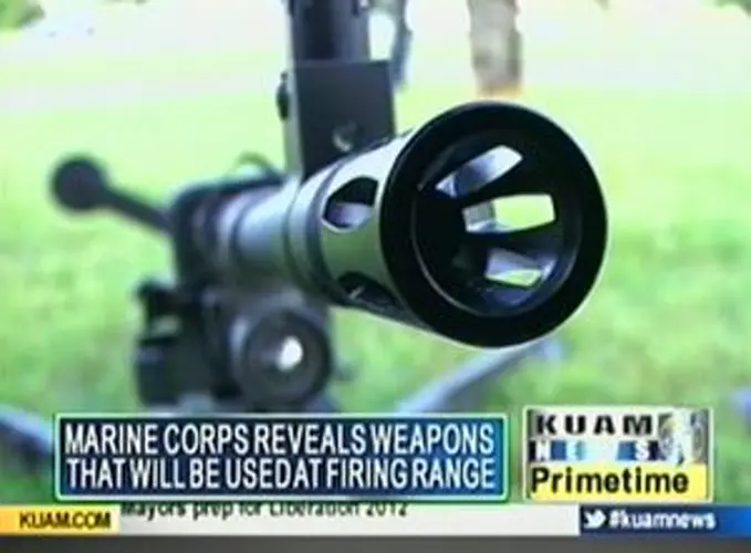 Marines demo weapons for proposed range