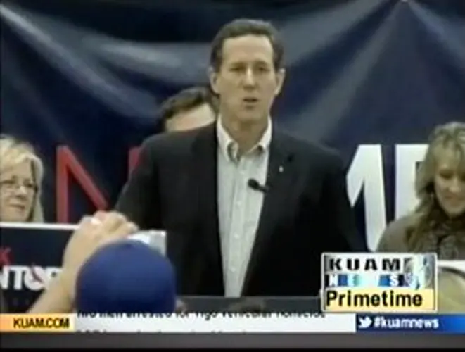 How Guam-savvy is Santorum?