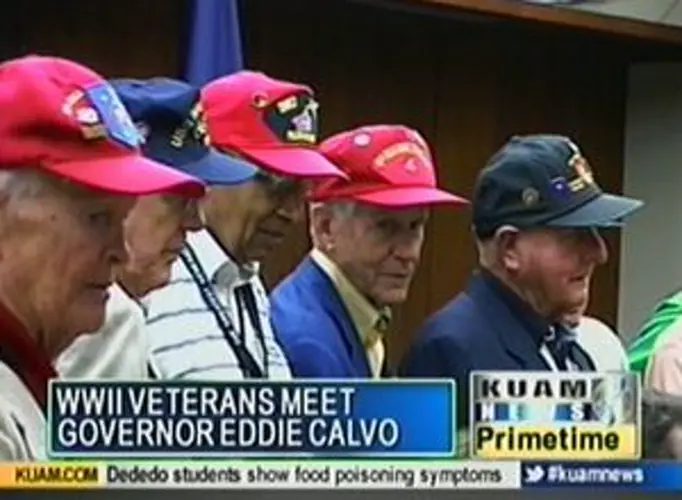 WWII vets revisit Guam, Tinian, Saipan & Iwo Jima