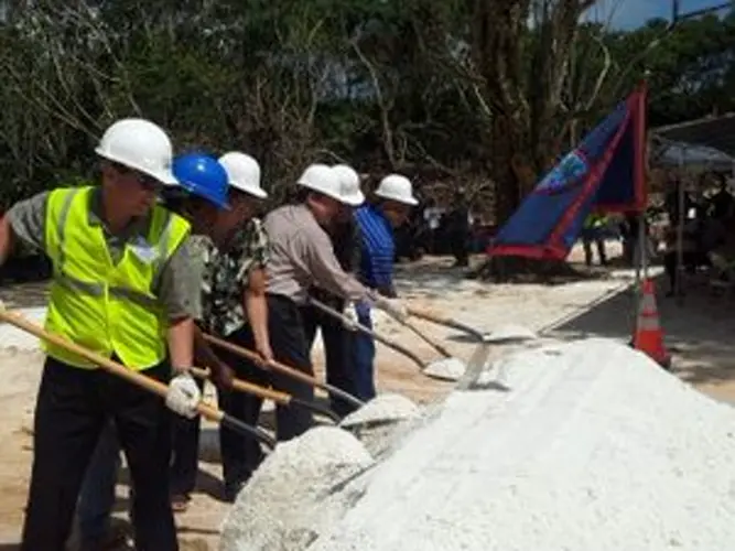 Groundbreaking for Gill-Baza Subdivision