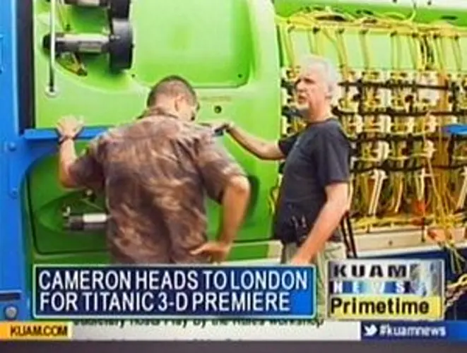 Cameron recalls historic dive
