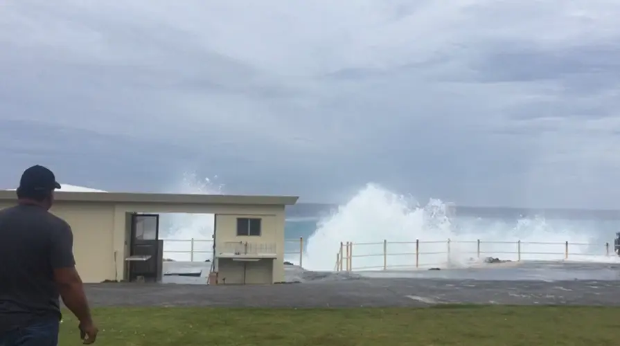 High Surf and Rip Current advisories in effect until Saturday evening