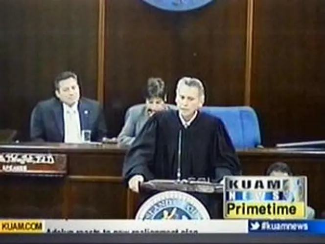 Carbullido delivers State of the Judiciary