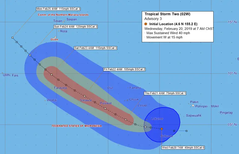 GovGuam keeps close eye on storm