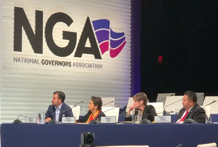 Leon Guerrero in nation's capital at governor's meeting